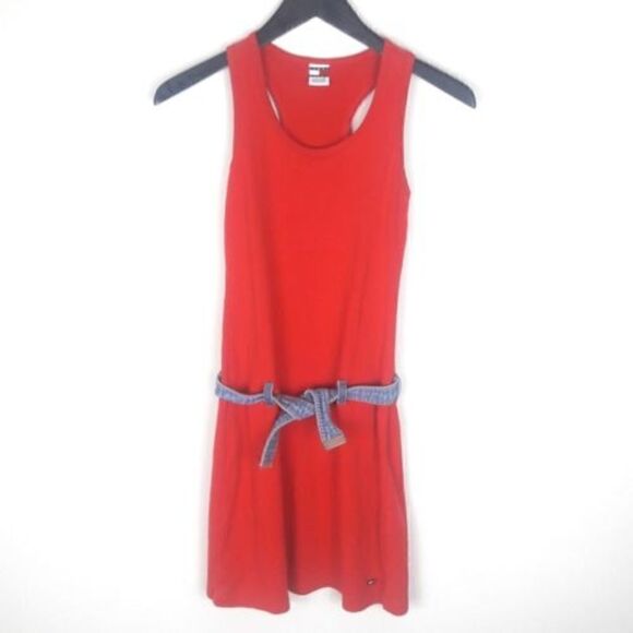 Vintage Tommy Hilfiger Dress Denim Belt 90's Small‎ - Picture 1 of 6